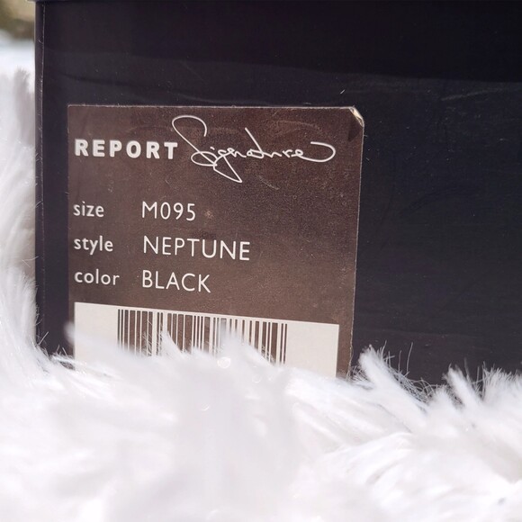 Report Signature Black Sequin Platform 5.5" Stiletto Heels with Box, Size 9.5 - Picture 10 of 10